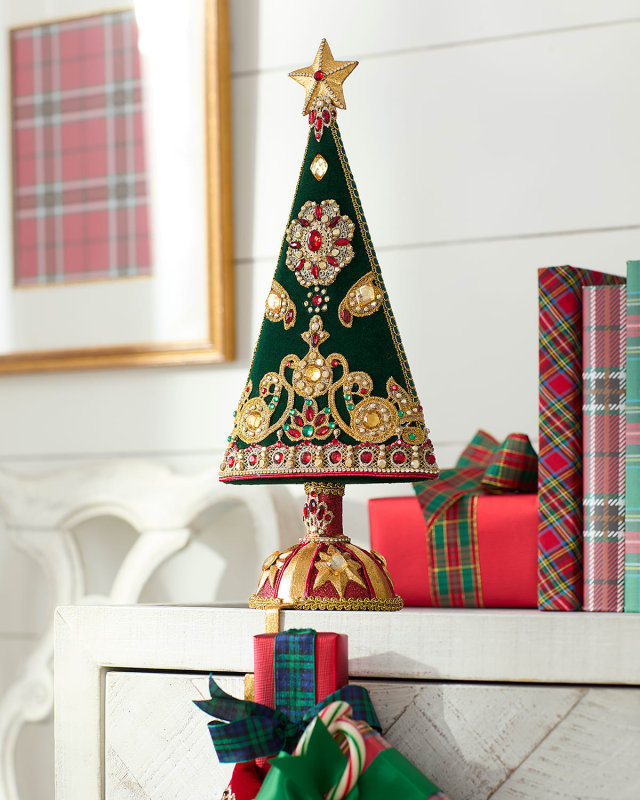 Christmas Castle Tree Stocking Holder